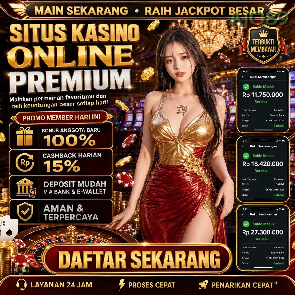 ajo89 sebagai Platform Permainan Online Terpercaya